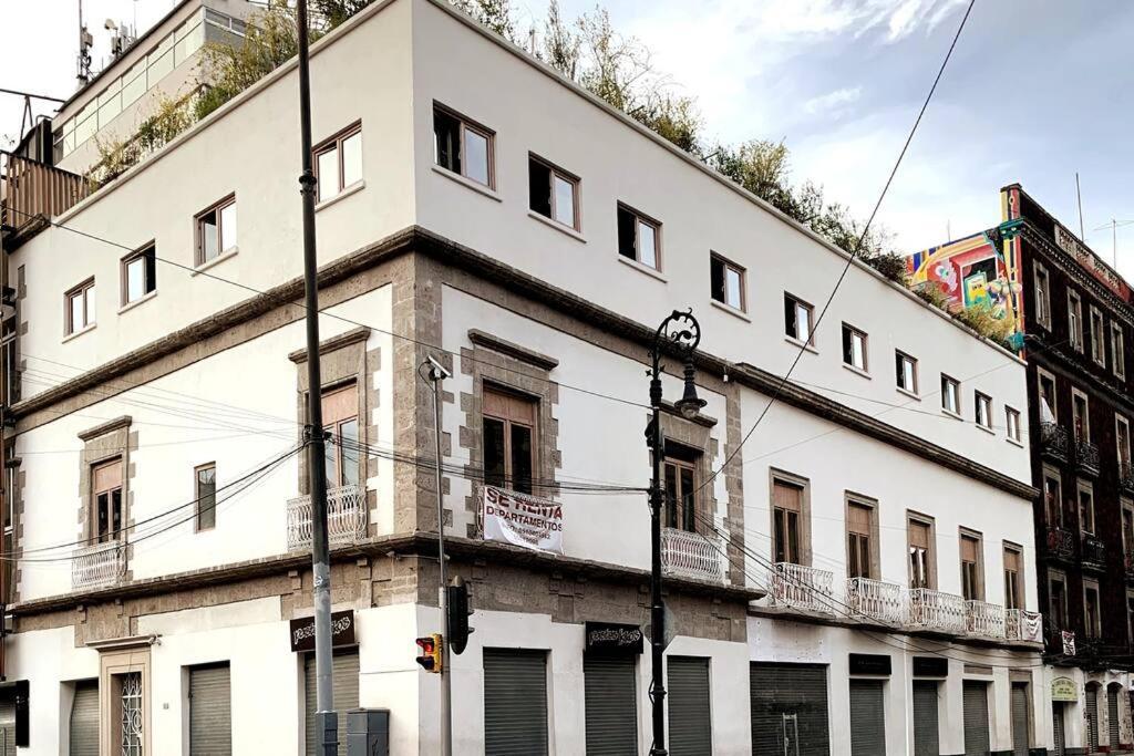 123 Loft Confort Centro Hist Cdmx Ventana Acustica Mexiko-Stadt Exterior foto