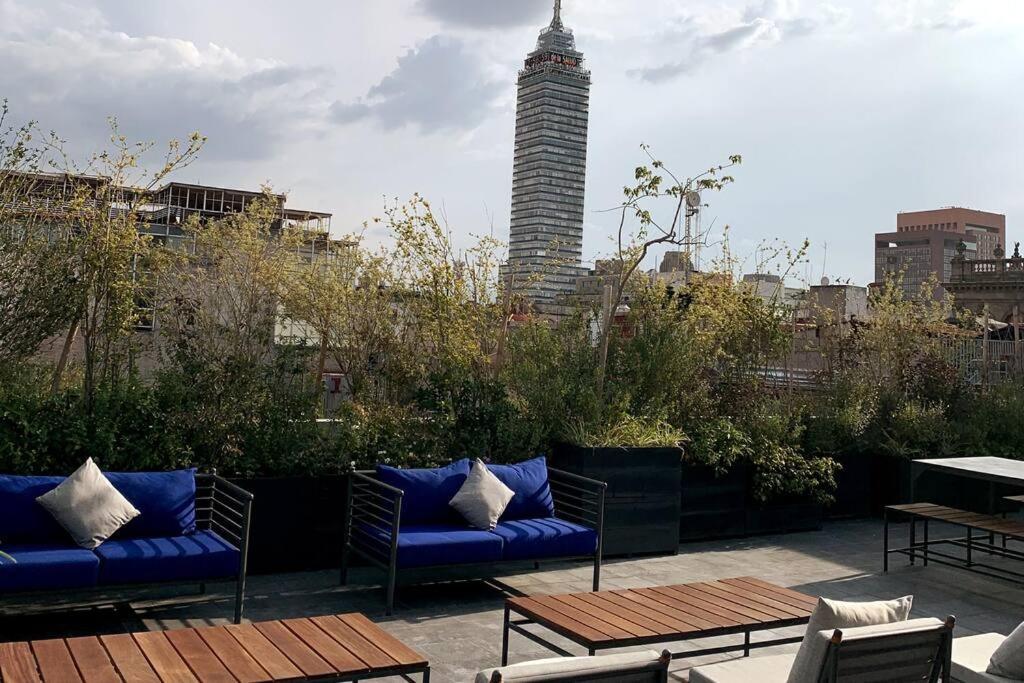 123 Loft Confort Centro Hist Cdmx Ventana Acustica Mexiko-Stadt Exterior foto